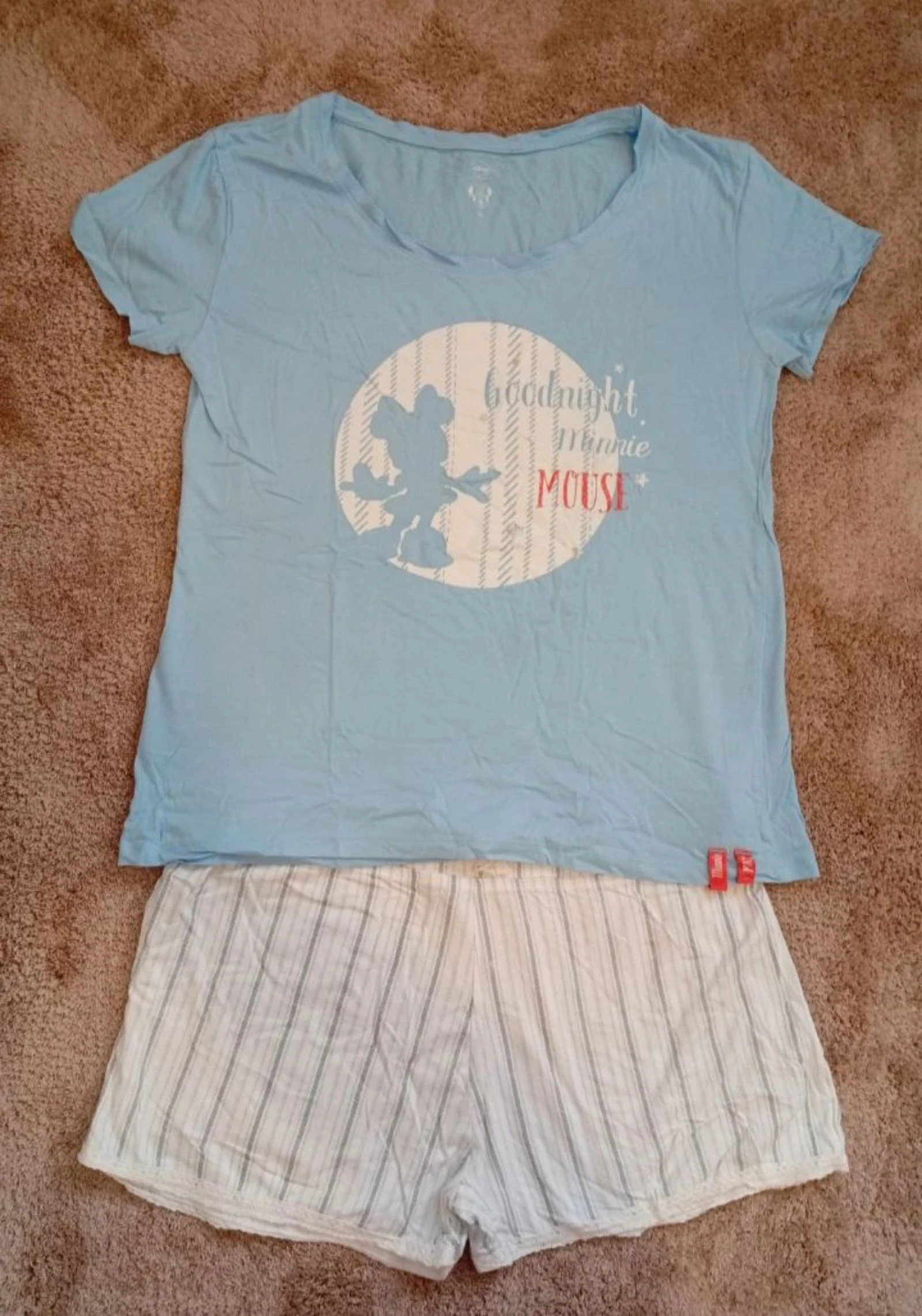 Women's Minnie Mouse Disney Short Pajamas | Size XL – photo 2